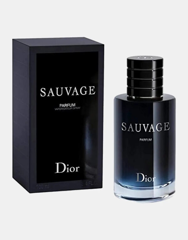 Set of 3 Men's Perfumes – Christian Dior Sauvage Parfum, Bleu de Chanel & Armani Code (100 ml) - Image 2